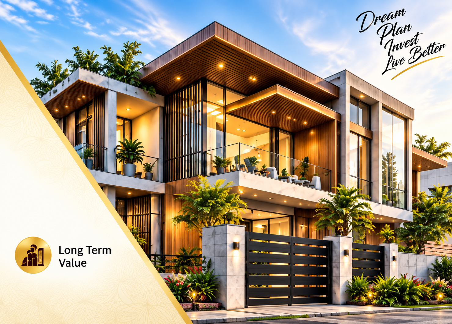 Luxury villas